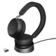 Evolve2 无线蓝牙耳机 带充电支架 黑色 Jabra 立体声 捷波朗