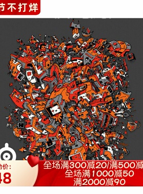 steelseries/赛睿 QCK鼠标垫 艺术家系列Dune Haggar限量版 电竞