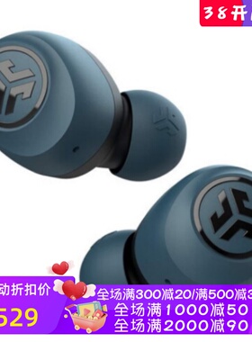 jlab Go Air 真无线蓝牙耳机 立体声 内置麦克风 时尚 舒适 蓝色