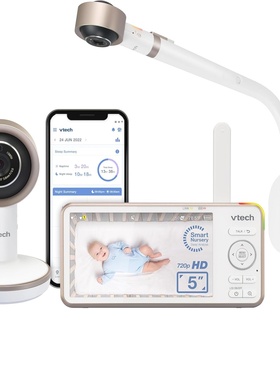vtech/伟易达 VC2105婴儿看护器 1080p全高清摄像头 5英寸屏 新款