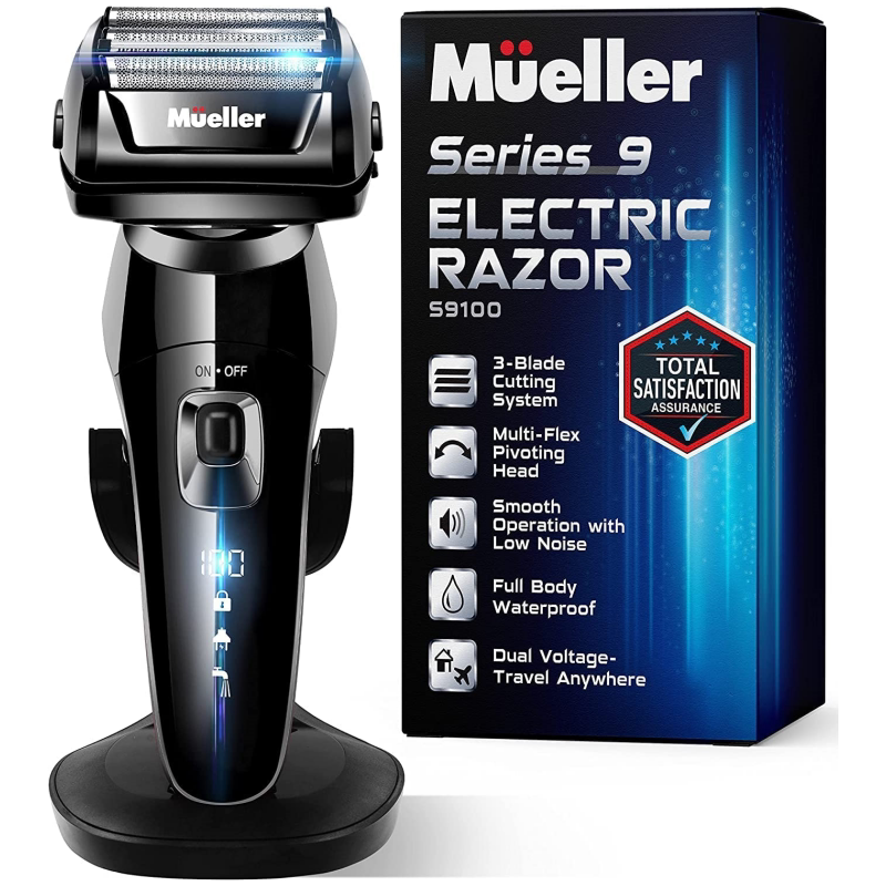 MuellerS9100s男士电动剃须刀