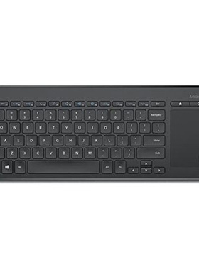 Microsoft/微软 All-in-One Media Keyboa无线电视键盘 单色光 黑