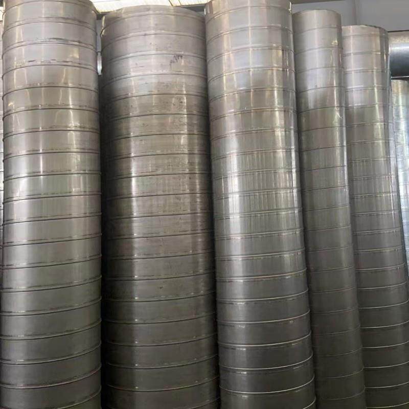 04不锈钢螺旋风管不锈钢卷焊风管不锈钢通风排烟管配件方矩风管