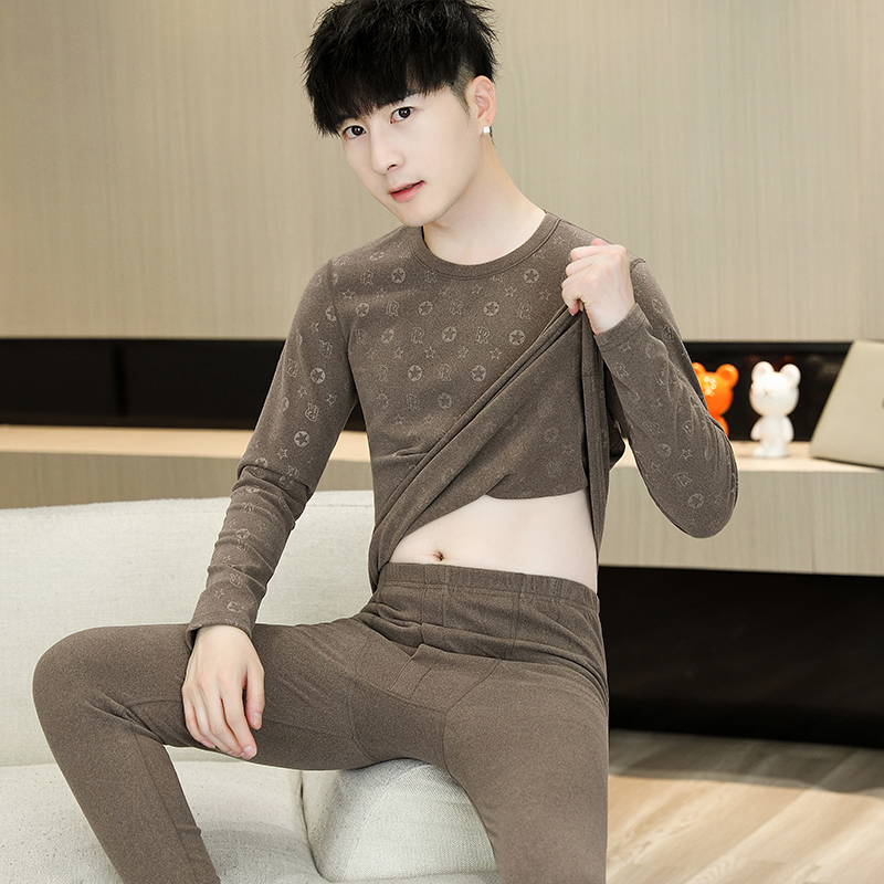 青少年德绒保暖内衣发热防寒