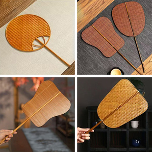 批发合作 厂家天然竹丝扇 工艺扇  扇子 汉服美拍  清凉解暑降温