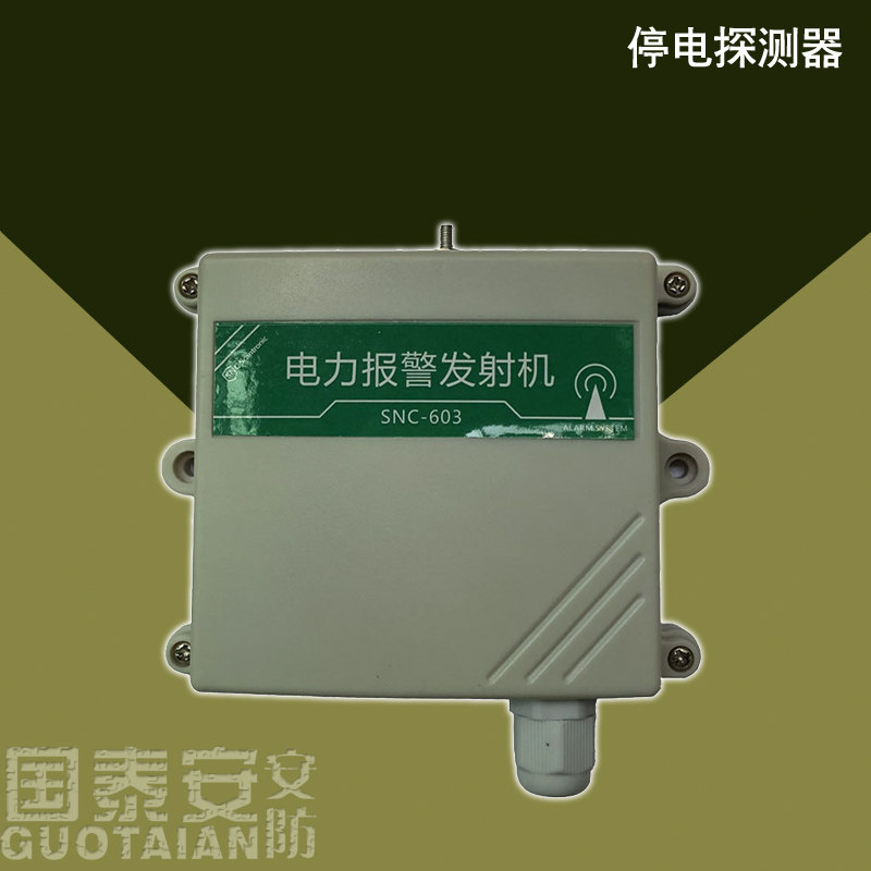 无线停电断电报警器 220v无线停电来电探测器 冷库水族箱机房