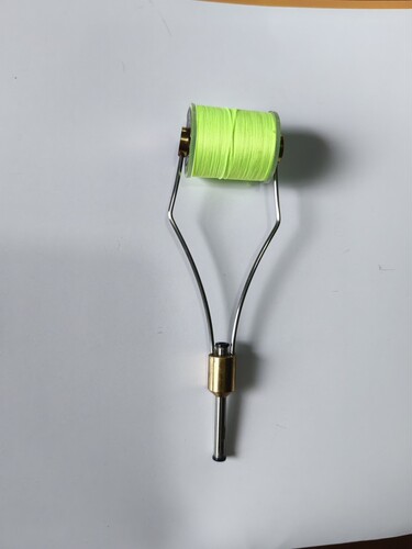 绑钩工具，双陶瓷口绕线器，飞蝇钩绑制工具