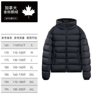 蒙口羽皇轻奢连帽两面穿鹅绒服