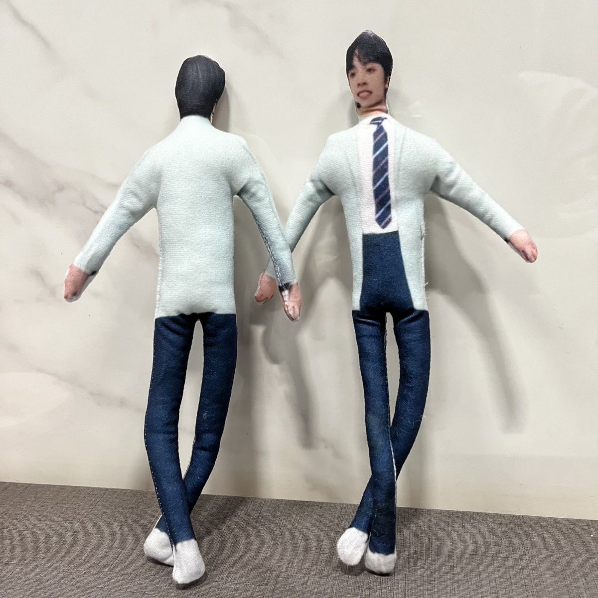 左航内置铁丝骨架可任意造型抽象毛绒玩偶老鼠干送朋友生日礼物