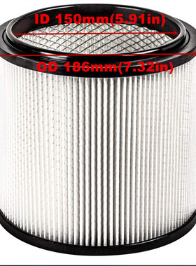 适配卫玛仕vacmaster吸尘器配件筒式滤芯过滤VK1330PWDRVOC1230PF