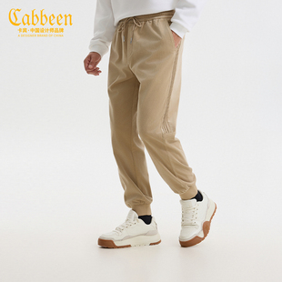 商场同款 宽松休闲卫裤 卡宾男装 春夏季 束脚裤 宽松运动裤
