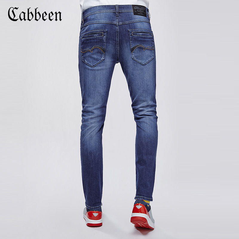 Jeans pour jeunesse CABBEEN en coton pour automne - Ref 1483597 Image 3