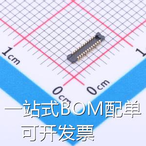 SS2564024M 板对板连接器 PIN：24P 间距0.4mm 公 立贴 原装现货