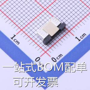 FC05-S06DCU-00 FFC/FPC连接器 0.5mm P数:6P 抽屉式 上接 原装现