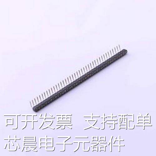 MF200R-11-40-0960 排母 间距:2mm 1x40P 弯插 弯插,P=2mm原装正