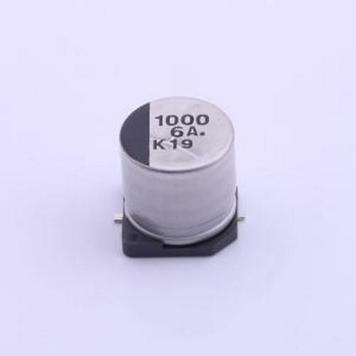 EEE0JA102AP贴片型铝电解电容 1000uF±20% 6.3V SMD,D10xL10.2