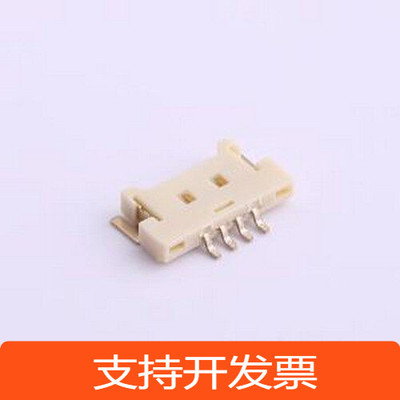 FWF12510-S04B14W5M-B 线对板针座 板装插座 1.25mm 卧贴 4位 (9T