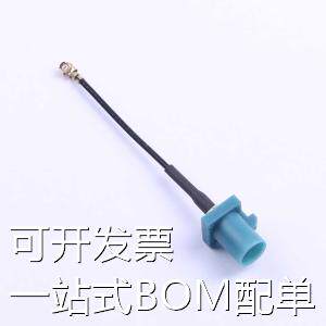 HJ-FAKRA Z-1.37-IPEX-L=50mm 射频连接线 SMA转接线 1代 存储器