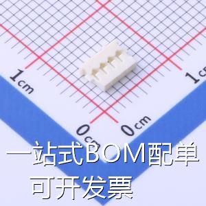 FHG12001-S04M2W1B 压线端子胶壳 1.2mm 1x4P 原装现货