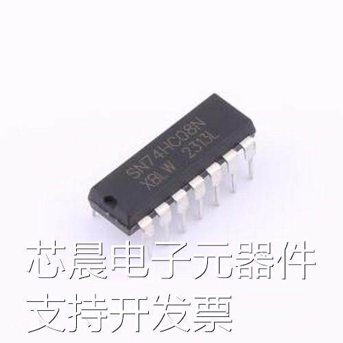 SN74HC08N(XBLW) 逻辑门 SN74HC08N DIP-14原装现货