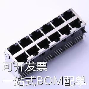45048-99M111 以太网连接器(RJ45 RJ11) 5931-Q-S-K11-2x6-L-8C-9