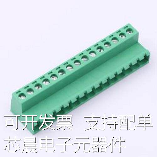 MX2EDGRK-5.08-15P-GN01-Cu-Y-A 插拔式接线端子 5.08mm 1x15P 排