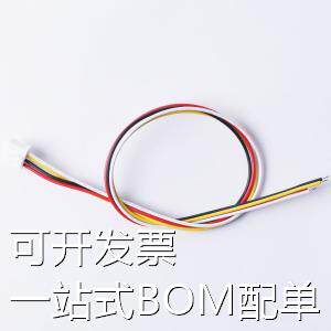 LNN254-100724-300-4P 杜邦线/端子排线/电子线 LNN254-100724-30