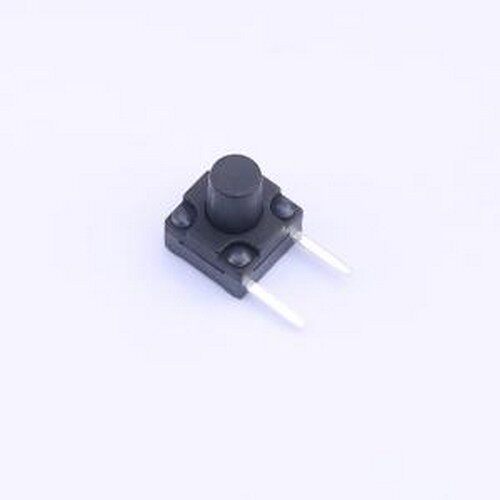K2-1839DF-H4SW-02 轻触开关 6.2x6.2x7.5侧按两脚防水开关 插件