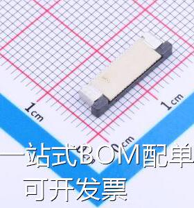0.5K-AS-20PWB FFC/FPC连接器 0.5mm P数:20P 抽屉式 上接 存储器