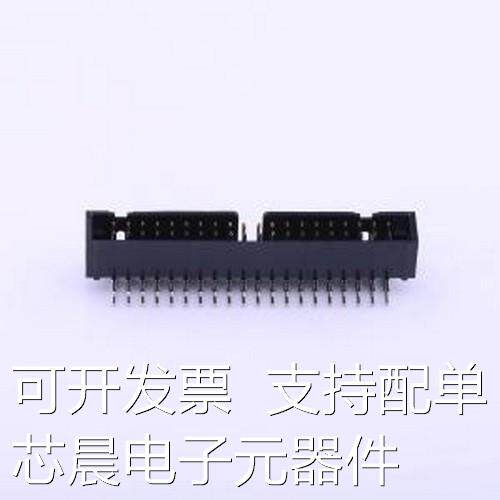 XG4C-4034 IDC连接器(牛角/简牛) 2.54mm 2x20P 排数:2 每排P数:2