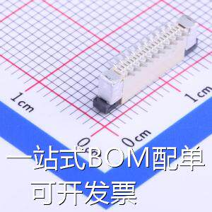 AFC11-S20ICC-00 FFC/FPC连接器 0.5mm P数:20P 抽屉式 单侧触点/