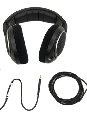 适用HD598cs se HD599 569 518 558耳机线560s带麦音频数据线