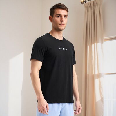 特步短袖T恤男2025夏季新款综合训练健身跑步上衣976229010123