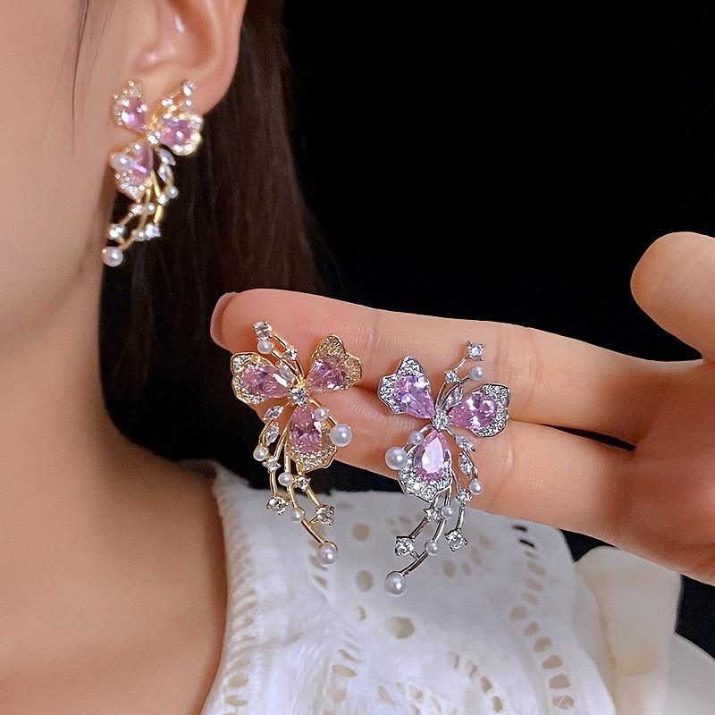 法式优雅气质轻奢高级感耳饰宴会