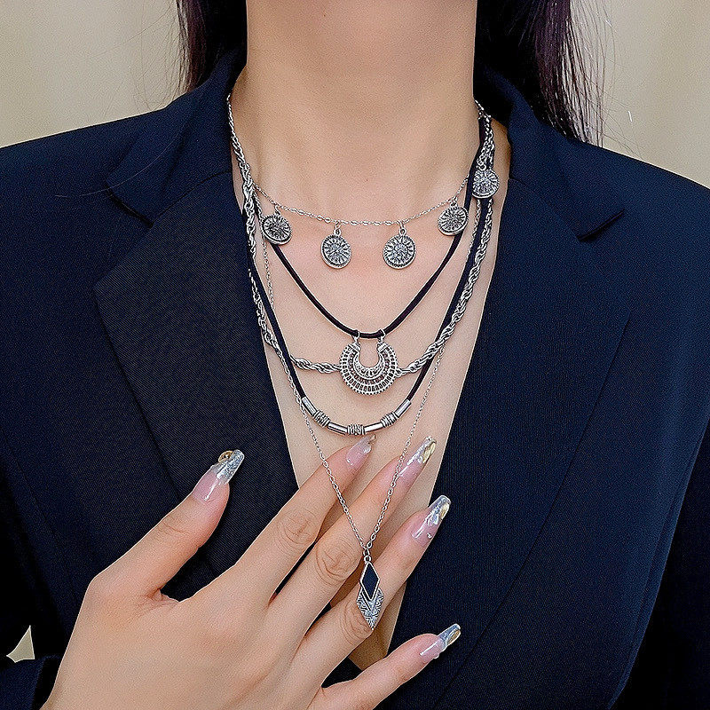 欧美时尚个性项链多层长款复古气质手工流苏毛衣链女时尚配饰批发,女装/女士精品,毛衣,淘宝优惠券,粉丝福利购,淘宝优惠卷