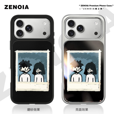 适用于53拍立得苹果17promax手机壳16磨砂黑边亮面软银边iphone15/14/13/12保护壳air高级感小米个性女新款