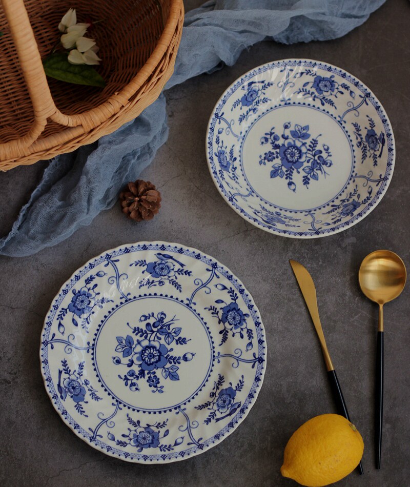 外贸出口陶瓷瓷器英国盘子 johnson brothers