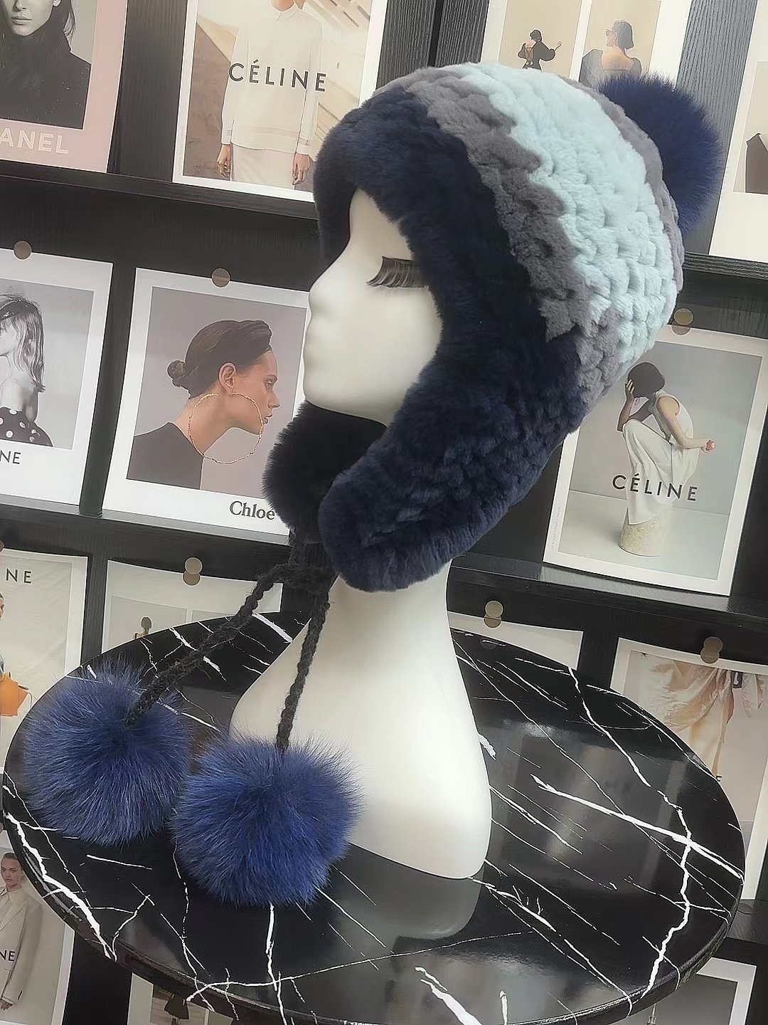 兔毛网红帽真皮草包头帽甜美可爱百搭潮流盆帽显脸小拼色雷锋帽冬,服饰配件/皮带/帽子/围巾,帽子,淘宝优惠券,粉丝福利购,淘宝优惠卷