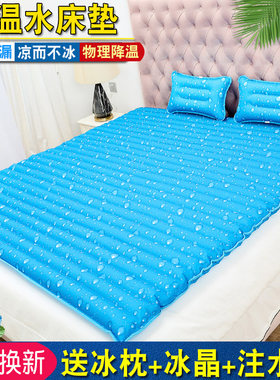夏季大号水床降温水床坐垫水垫凉席冰垫床垫凉垫注水家用学生冰凉