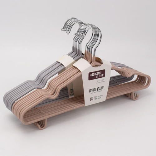 宏尔康成人金属干湿两用防滑衣撑