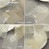 网红星芒贴纸 美甲ins风金银黑白星星月亮指甲背胶贴片装 饰品贴花