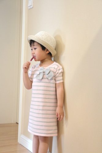 出口欧美原单春夏女童蝴蝶结宝宝