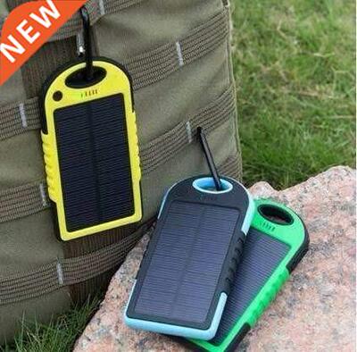 new Solar charger 8000mah Portable Waterproof Solar Power B