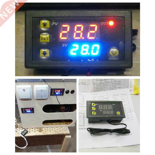 W3230 LED Digital Thermostat Temperature Control DC 12V 24V