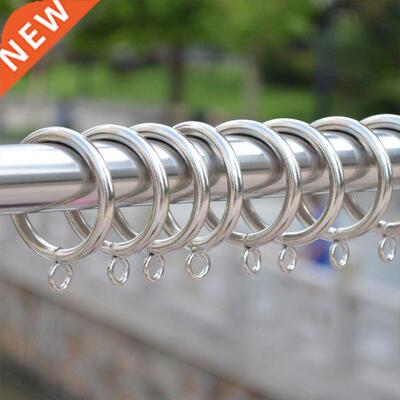 20Pcs 1.5inch Inner Diameter Curtain Rings with Eyelets Meta
