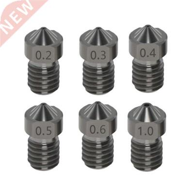 1 Piece Steel Nozzle Tigh Quality Hardened Steel V6 Nozzles