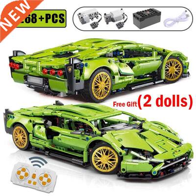 Super Racing Sports Technical Car Model Building Blocks 4211