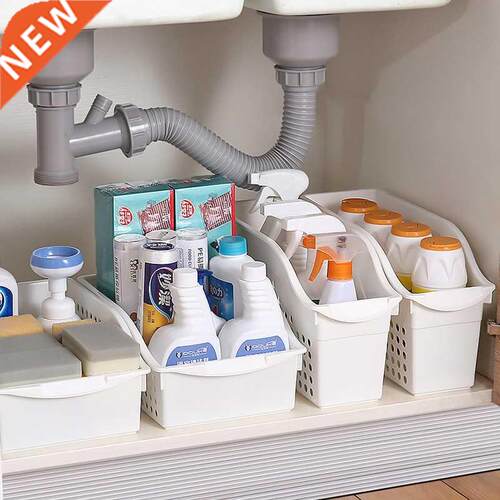 Organize Box Kitchen Sundry Storage Case Dtop Organizer W
