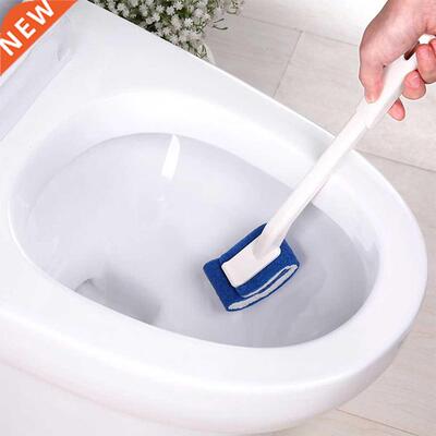 Toilet Brush Cleaning Flexible Long Handle Brosse Blue