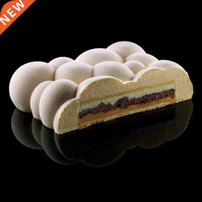 Feiqiong Newest  Baking Silicone Mold Cloud Shape Mousse